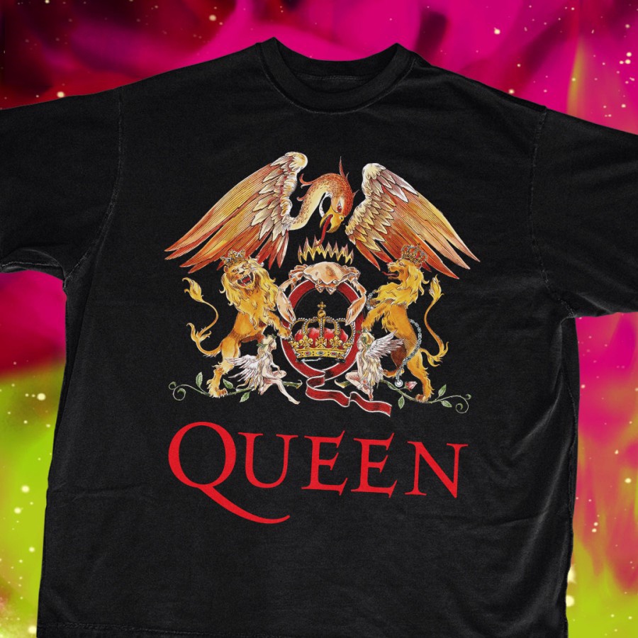 KAOS BAND QUEEN LOGO BAND QUEEN