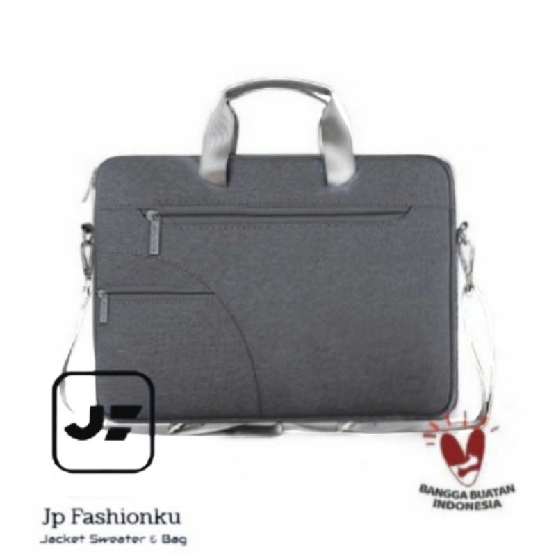 Tas Laptop Selempang Jinjing 13-14 inch Serbaguna