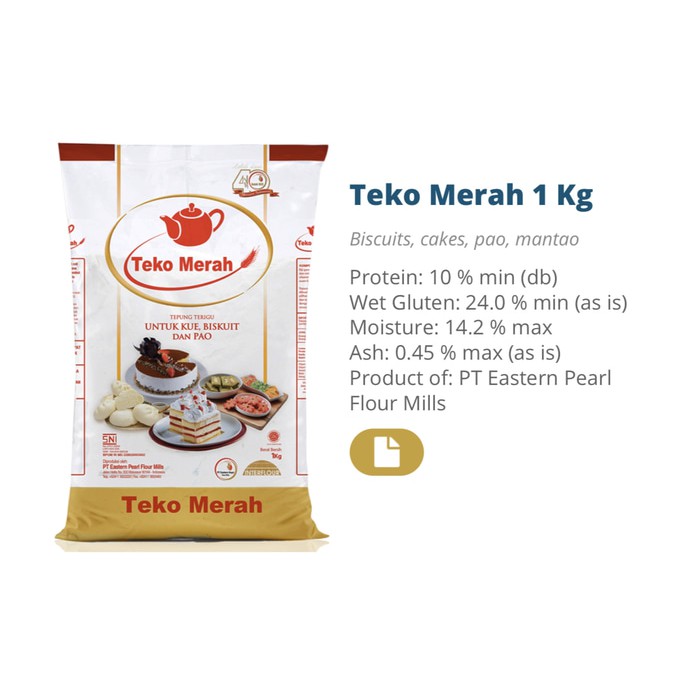 

Tepung Terigu Teko Merah