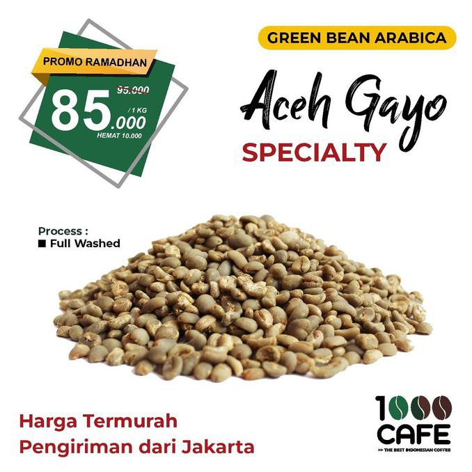 

TERMURAH GREEN BEAN ACEH GAYO ARABICA 1 KG