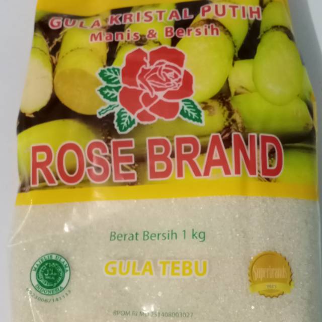 

Gula rosebrand 1 kg