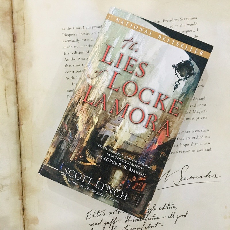 🇬🇧 the lies of Locke Lamora by Scott Lynch buku book novel import