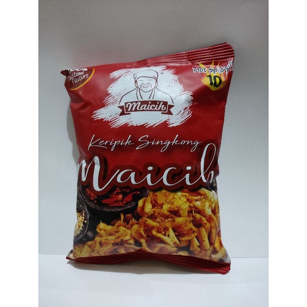 

(PROMO FREE BUBBLEWARP) KERIPIK MAICIH LEVEL 10 SNACK CEMILAN MAICIH PEDAS - KERIPIK SINGKONG PEDAS