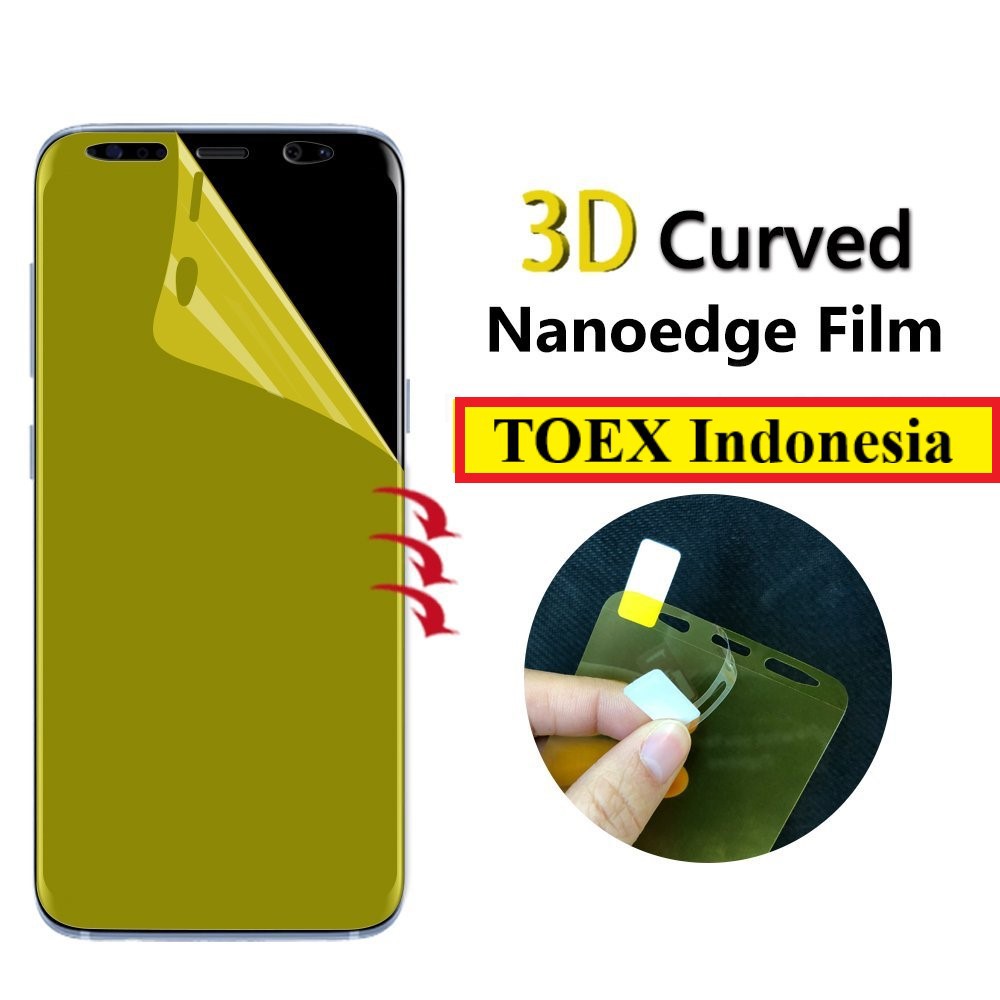 Anti Gores Samsung Note 8 9 - Curve Anti Shock Jelly - Screen Guard