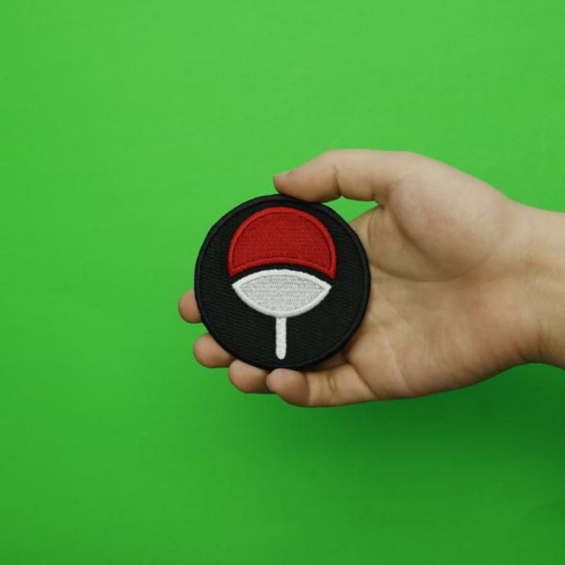 patch emblem bordir uciha + Velecro ( perekat )