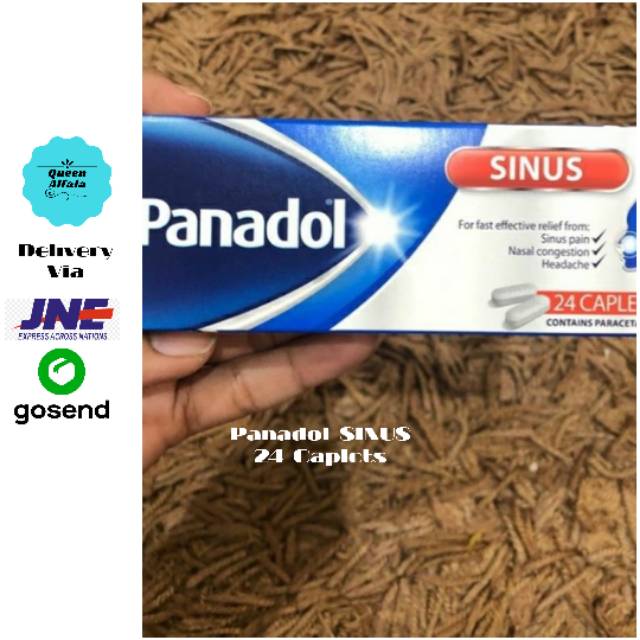 PANADOL SINUS 24 KAPLET / OBAT SINUS / PANADOL IMPORT / OBAT SINUSITIS ( IMPORT SAUDI ASLI )