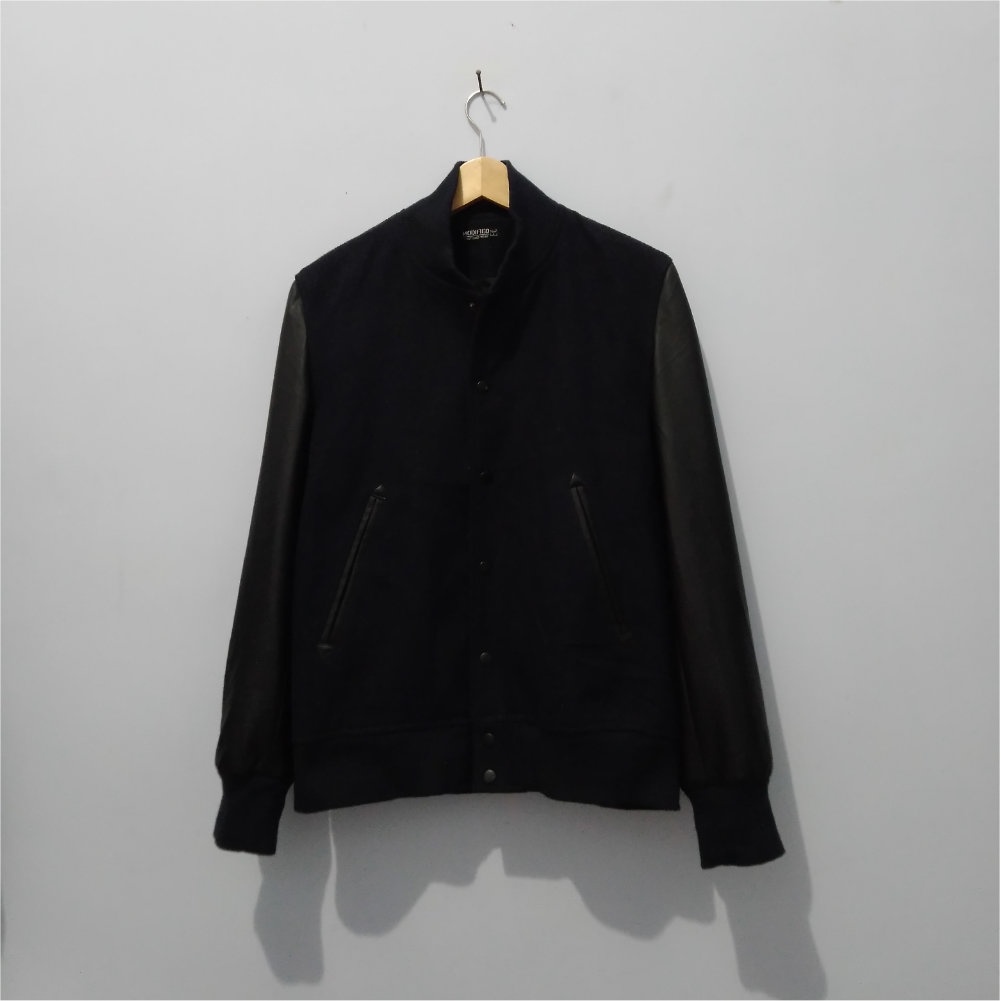 Varsity Modified lengan kulit second