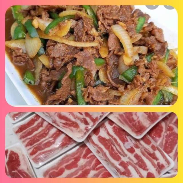 

Beef slice yoshinoya