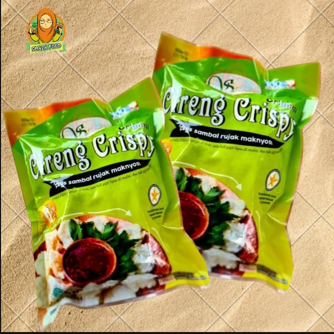 

Cireng Crispy Original Plus Sambal Rujak Maknyos - isi 20 pcs
