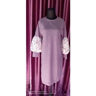 TUNIK knit lengan balon Mizzle