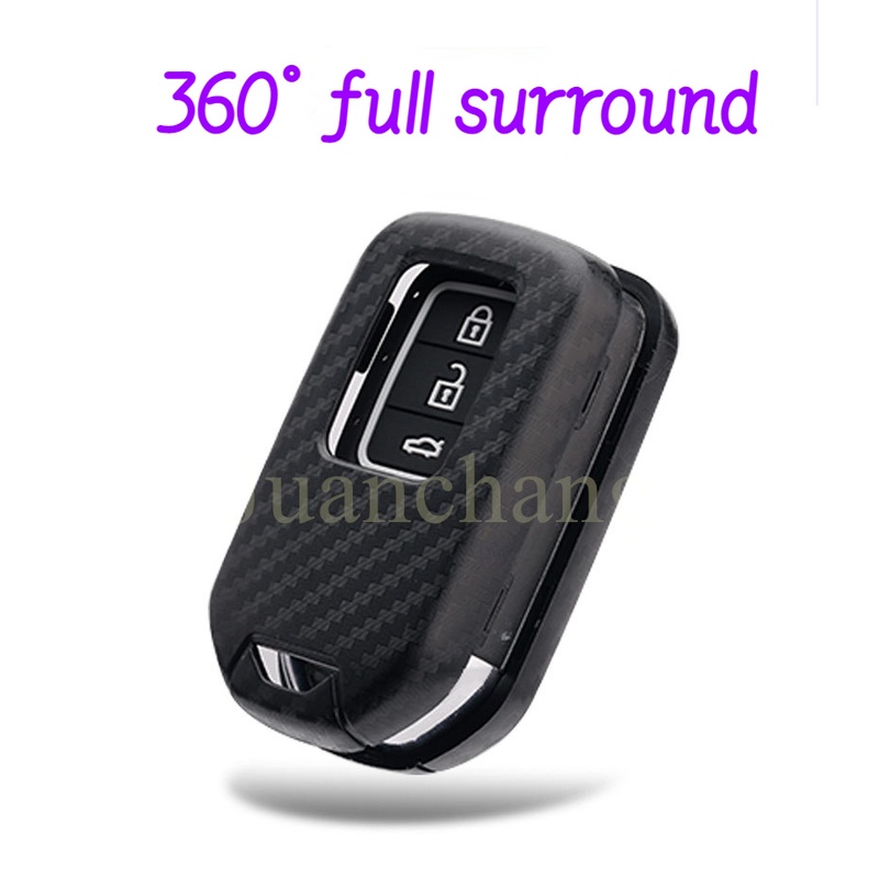 Case Pelindung Kunci Remote Mobil Bahan ABS Karbon Untuk HONDA Accord Crv Fob Accord Civic fc fd Jazz GK IV 4 GK 5 Vezel City Odys RC