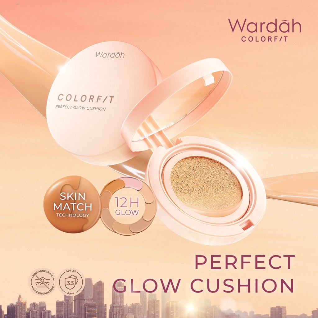 Wardah Colorfit Perfect Glow Cushion 15gr