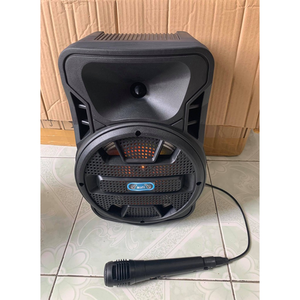 Speaker Karaoke Portable BONUS MIC / Ampli Meeting FREE MIC