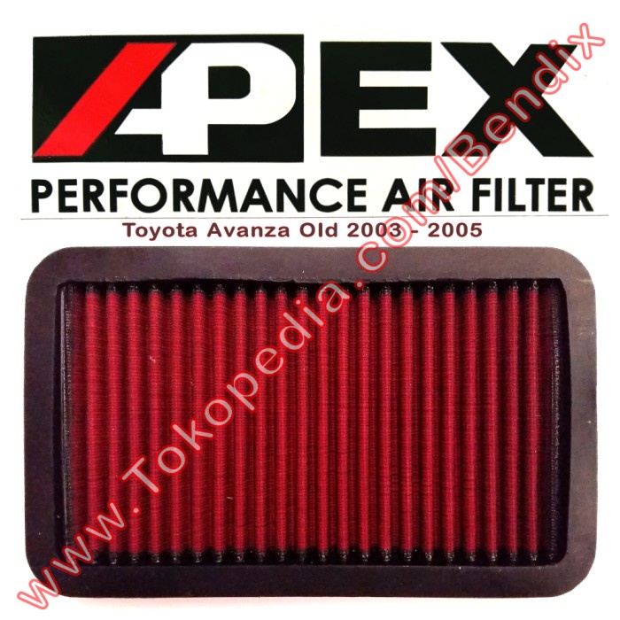 Filter Udara Avanza Old 2003 - 2005 Apex Racing Filter