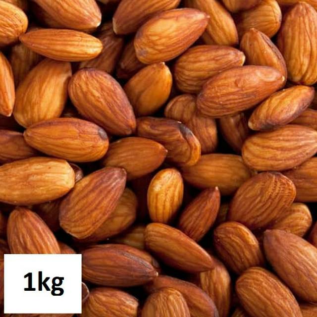 

KACANG ALMOND PANGGANG ORIGINAL 1 KG / ROASTED
