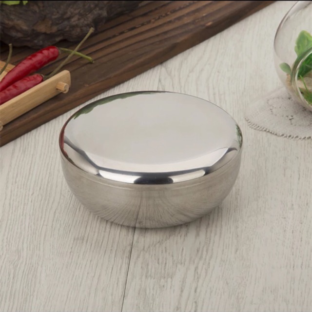 Korean rice bowl mangkuk makan Korea stainless steel