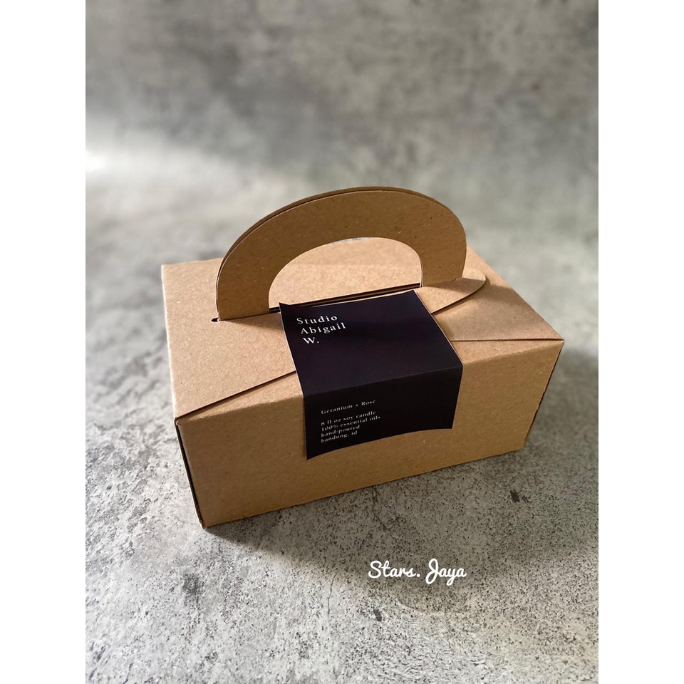 

Box kraft tbm 18 x 12 x 8 cm , Dus Toples