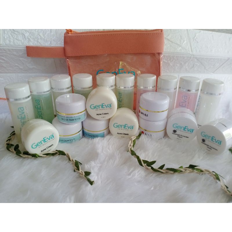 ❤ Geneva Skincare Paket Glowing  // BPOM // Mencerahkan Kulit❤