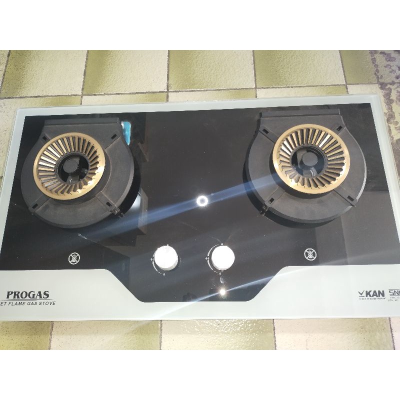 Kompor tanam PROGAS 2 TUNGKU