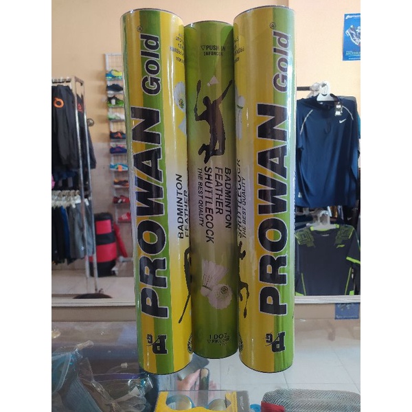 SHUTTLECOCK BADMINTON PROWAN GOLD