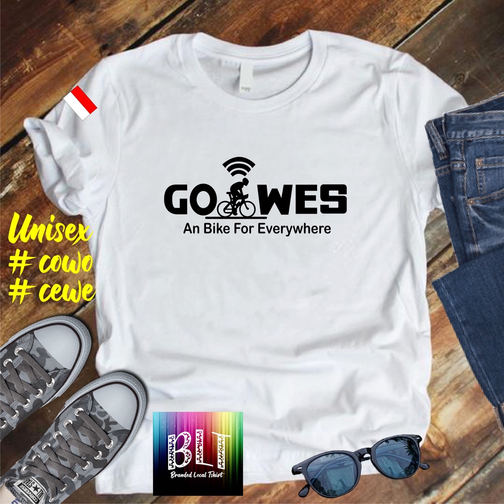 Cod Diskon Promo Murah/Kaos Gowes Wifi Bendera /KAOS EKSPRESI/KAOS HITS/KAOS BANDUNG/KAOS MURAH/KAOS DISTRO MURAH 2022 PAKAIAN PRIA PAKAIAN WANITA TREND KAOS