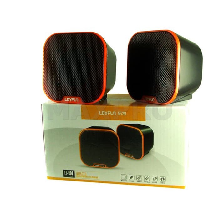 SPEAKER USB LAPTOP/ KOMPUTER PC LOYFUN LF807 / LOVFUN 807