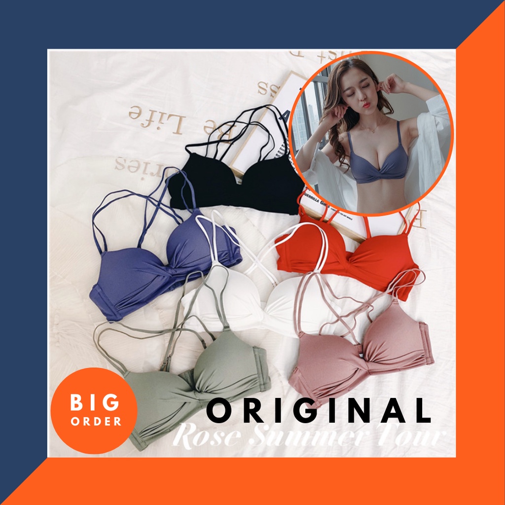 BH Bra Perempuan Underware Cewek BH Kutang Wanita Push Up Bra Sexy BH22 - BOS