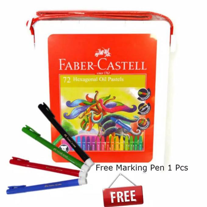 

Big Sale Crayon 72 Warna Faber Castell / Hexagonal Oil Pastel Faber Castell 72 Cuci Gudang Awal