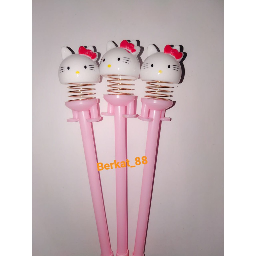 

Pulpen Model Karakter Hello kitty Kepala Bisa Goyang