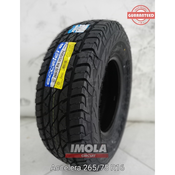 Ban Murah AT Ring 16 Semi Offroad 265 75 R16 Mobil PAJERO FORTUNER Accelera Omikron
