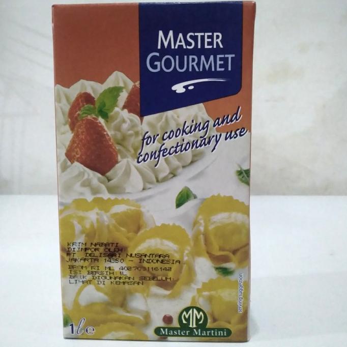 

(BISA COD) Master Gourmet Cooking Cream 1Ltr / Master Martini