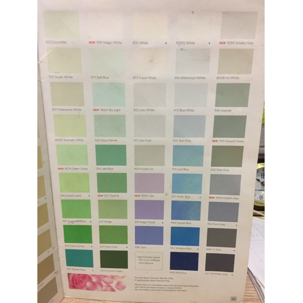 CAT TEMBOK VINILEX 25 KG PUTIH 300