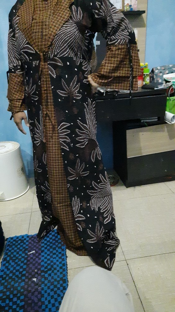 Batik Couple Keluarga - Batik Sarimbit Gamis Familly Set