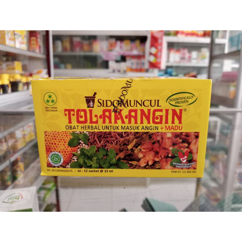 Tolak Angin Cair Plus Madu 1Box @12Sachet - ED 11/2026