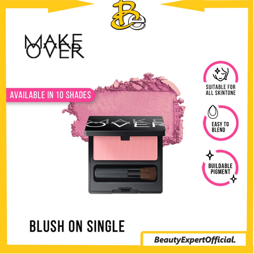 ⭐️ Beauty Expert ⭐️ Make Over Blush On Single | MakeOver Blush On Single 6g