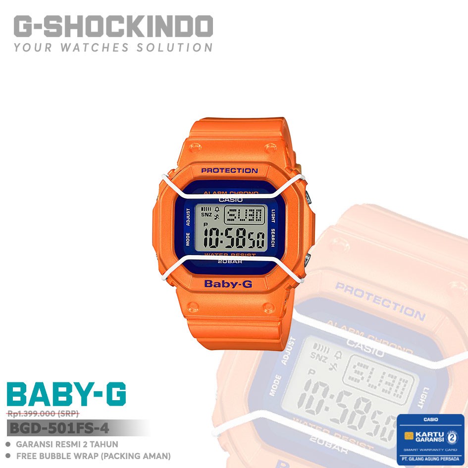 Casio Baby-G BGD-501FS-4 / BGD-501FS-4DR Original
