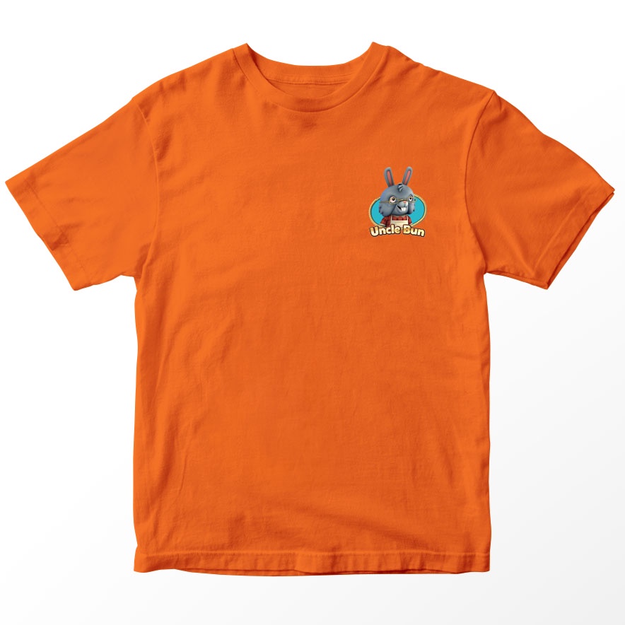 Kaos Sheriff Callie Wild West Uncle Bun Anak, Warna Oranye Umur 1-10 Tahun