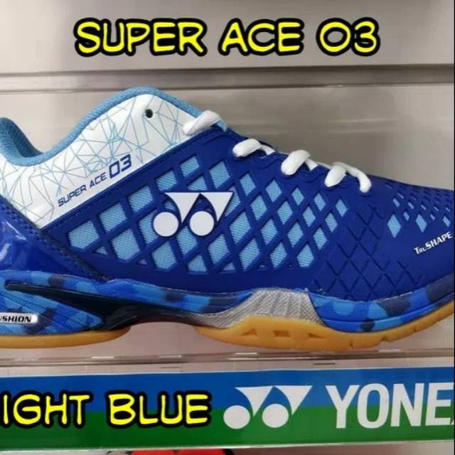 Sepatu badminton yonex super ace 03 original