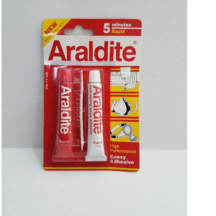 

Barang diskon⭐ Araldite Lem Besi Epoxy adhesive 5 menit / 90 menit .