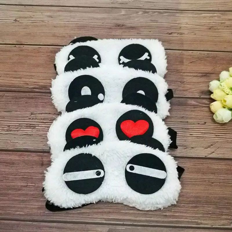 Penutup Mata Panda / Masker Mata / Sleeping Eye Panda Lucu / Eye Cover Cute Panda