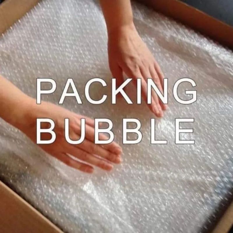 

BUBBLE Wrap untuk tambahan sefety packaging