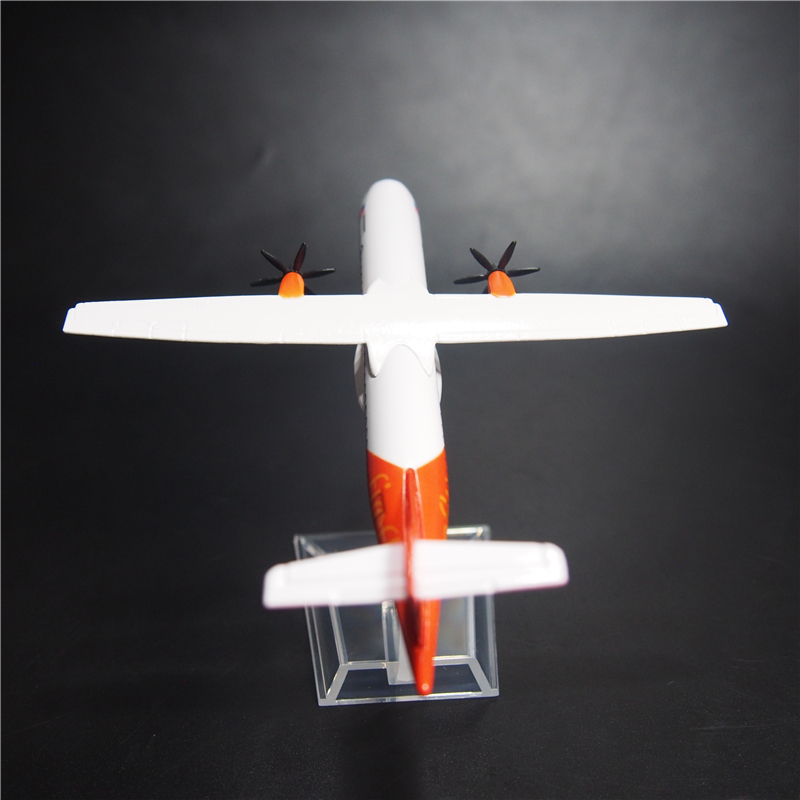 Firefly ATR-72-600 Miniatur Diecast Pesawat Terbang Malaysia Bahan Alloy Metal Dengan Stand Display