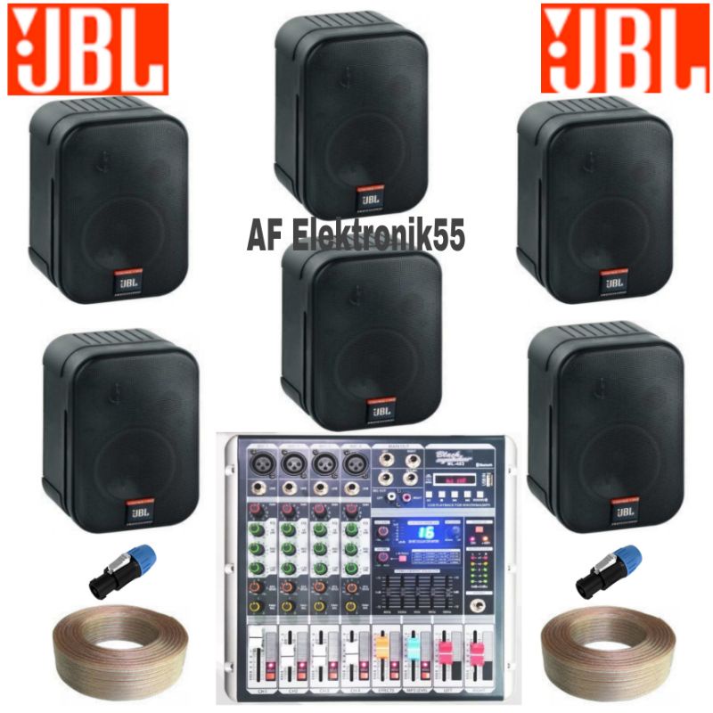 Jual Paket Sound System JBL Cafe Atau Restoran 6 Unit Speaker + Power