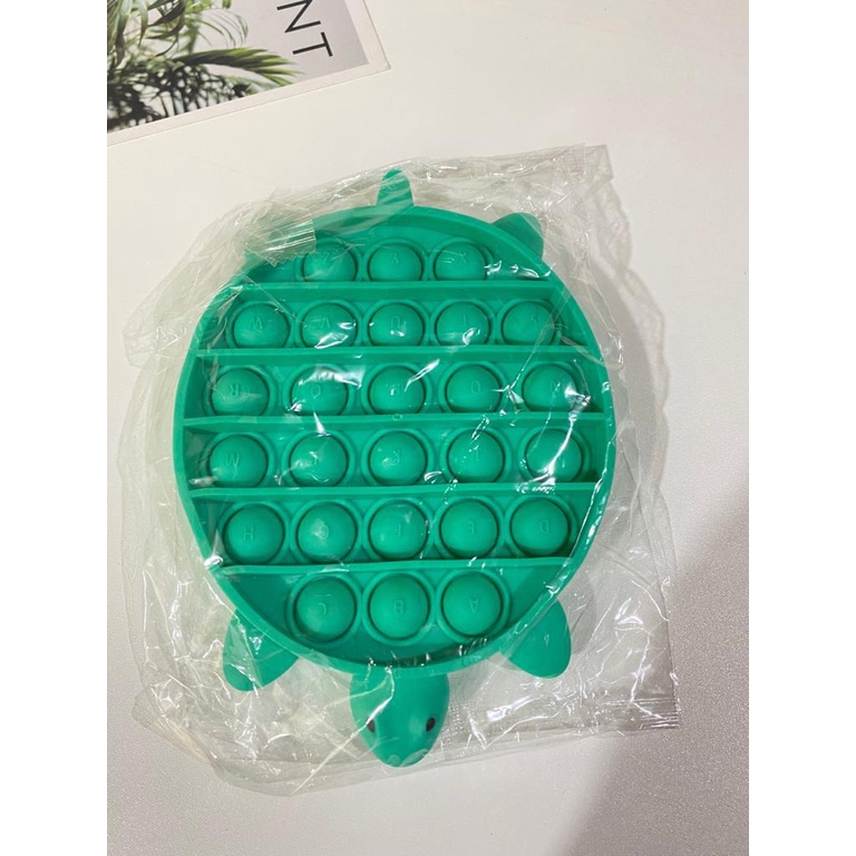 POP IT RAINBOW MAINAN SENSORY / MAINAN VIRAL POP IT RAINBOW JUMBO-KURA KURA HIJAU