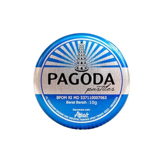 Pagoda Pastiles Permen Mint All Varian 10gr Pastiles kaleng kecil