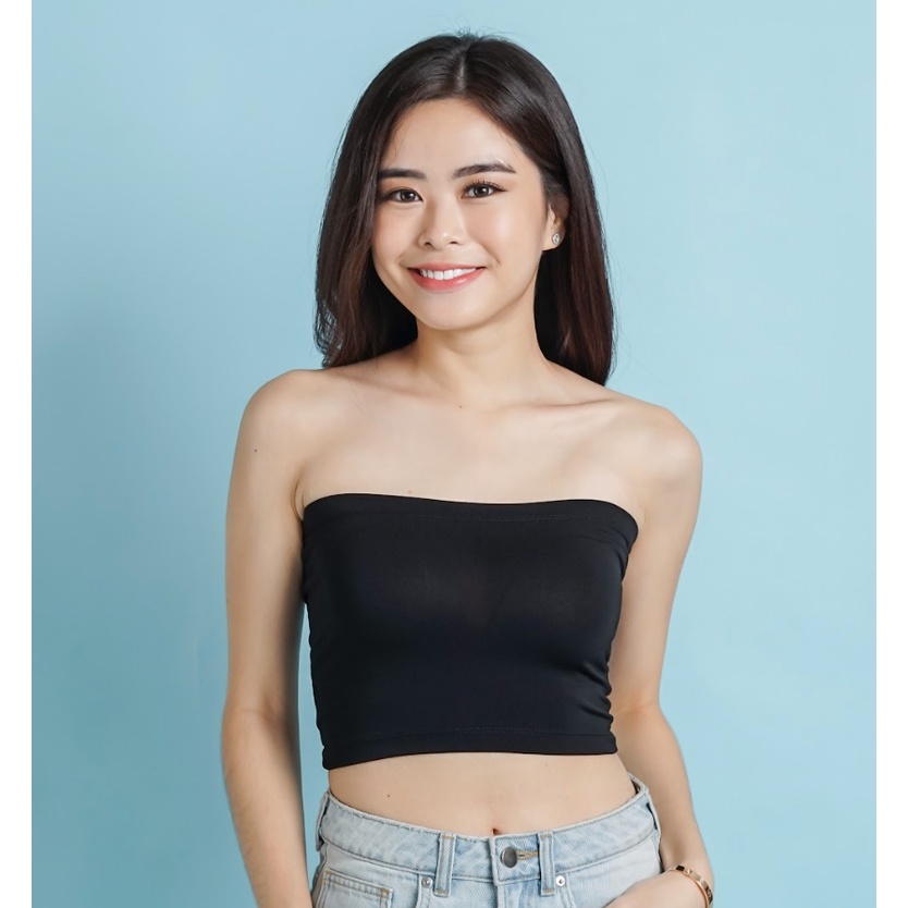 MODAVIE - CHLOE Tube Crop Top Kemben Pendek Wanita