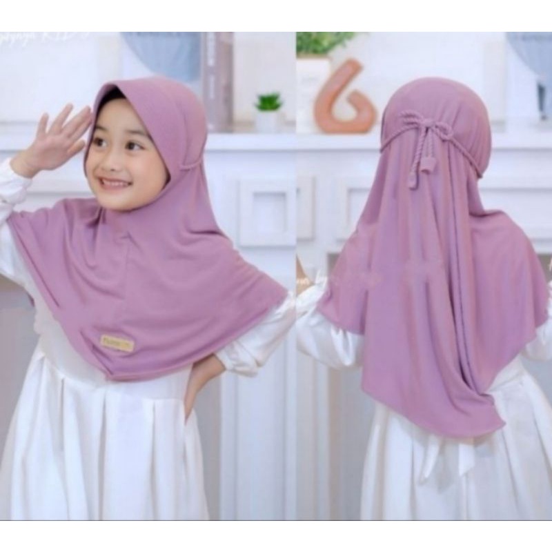 jilbab anak TK SD MILEA estimasi 3 - 12 tahun ORI VIQAST