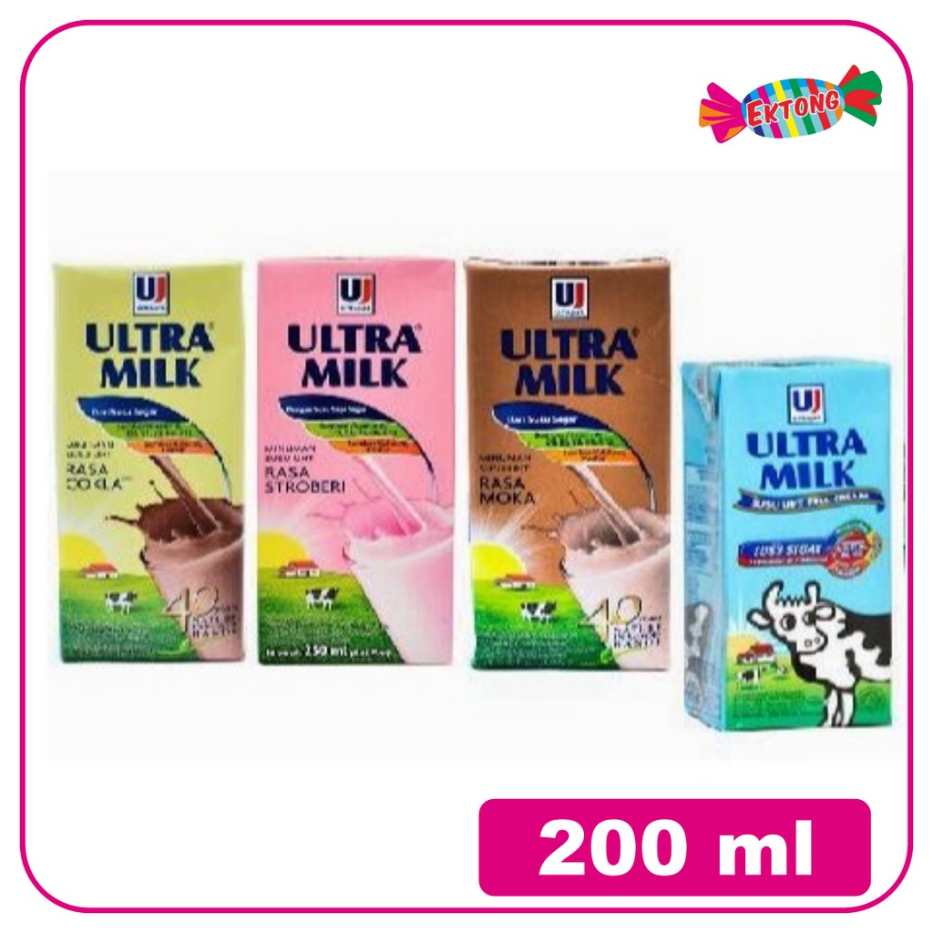 

SUSU ULTRA 200ML Berbagai Rasa