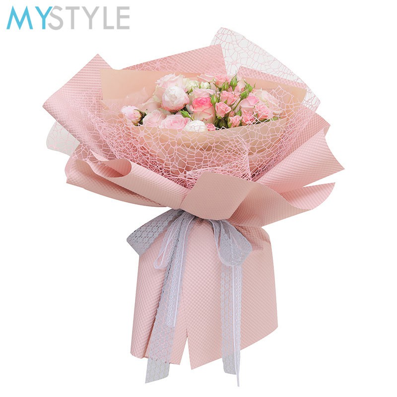 KERTAS BUNGA JALA THW FLOWER WRAP KAIN JALA PEMBUNGKUS BUKET BOUQUET BUNGA