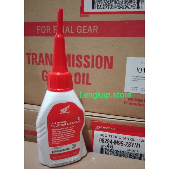 OLI GARDAN SCOOTER GEAR MATIC AHM GEAR 120ML